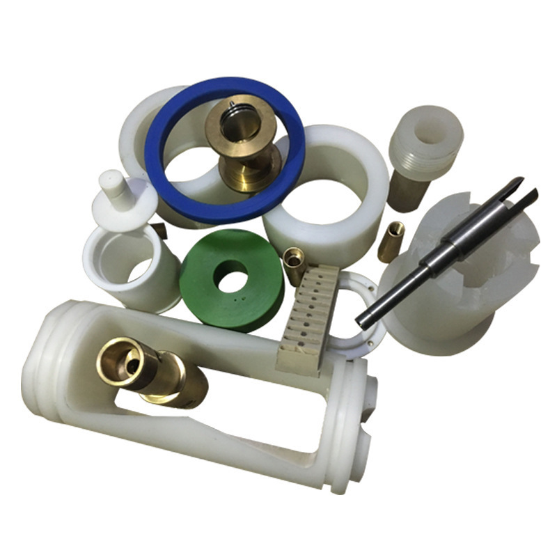 Professional factory plastic rubber machinery parts plastic furniture small plastic spare parts