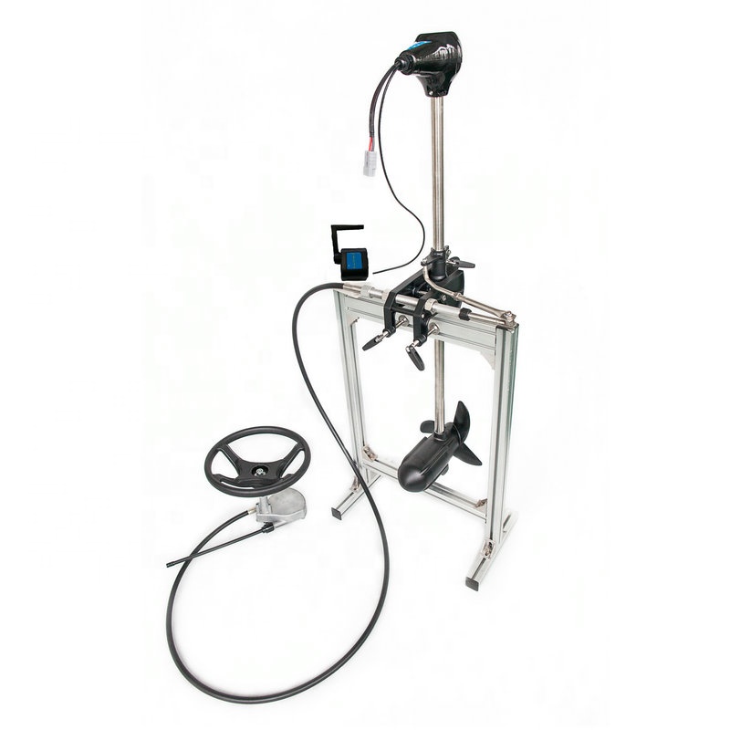 1-3HP электрический бесщеточный Троллинговый двигатель с передним креплением рулевого колеса