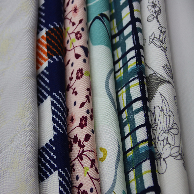 60%Rayon 40%Cotton Hot-selling Breathable Custom Rayon Cotton Blend Fabrics