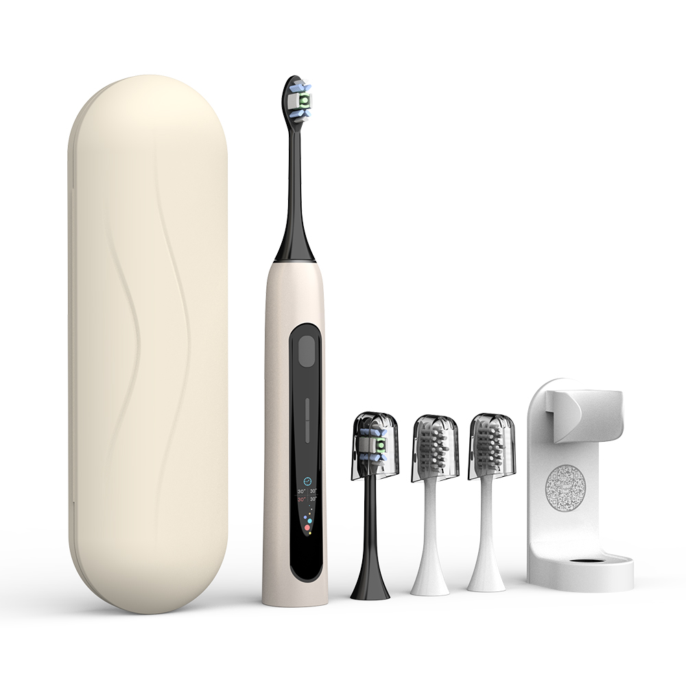 Automatic Adult Electric Ultrasonic adult electric toothbrush with brush head holder