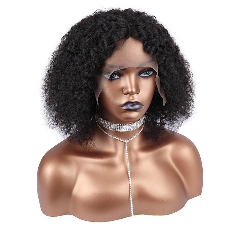 Wholesale African Curly Wigs 2021 Human Hair Afro Wig