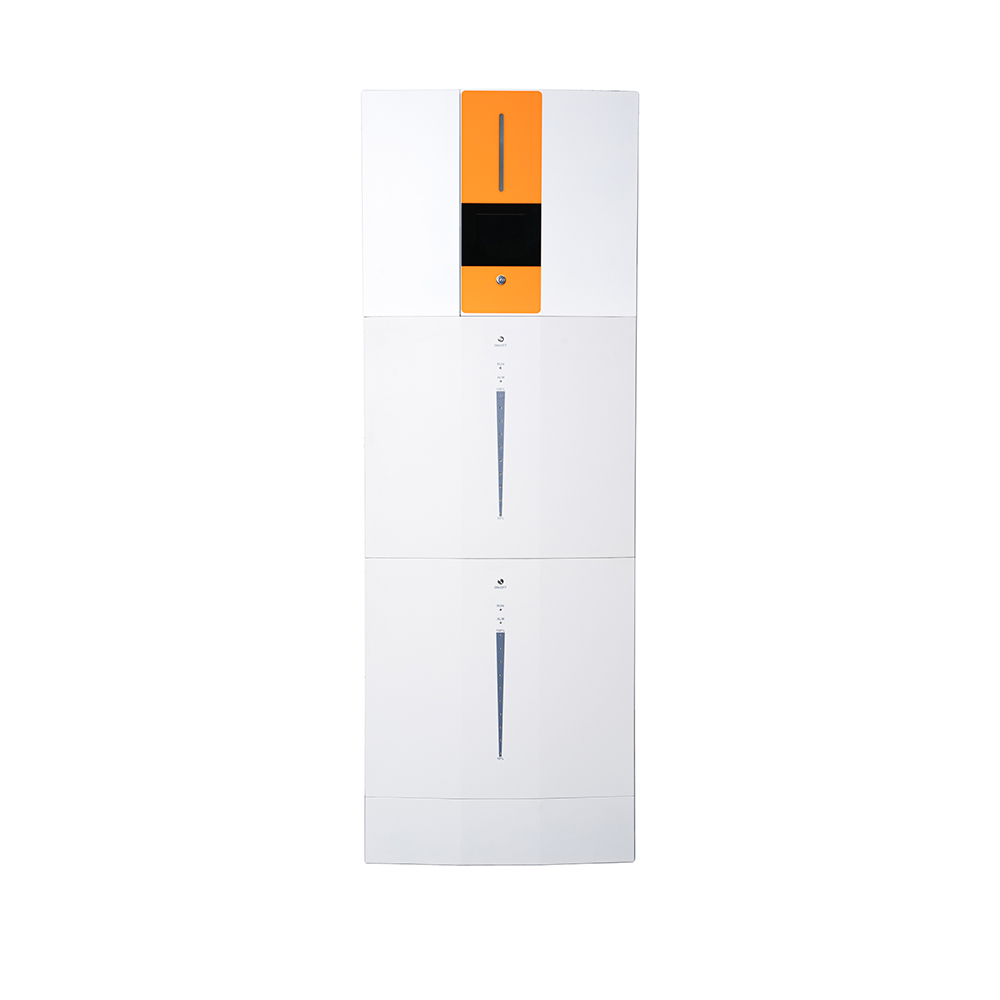 5.5KW «Все-в-одном» ESS сенсорный экран система home energy storage 51,2 v 200ah 400ah lifepo4 батарея с солнечной инвертор, 100a 200a