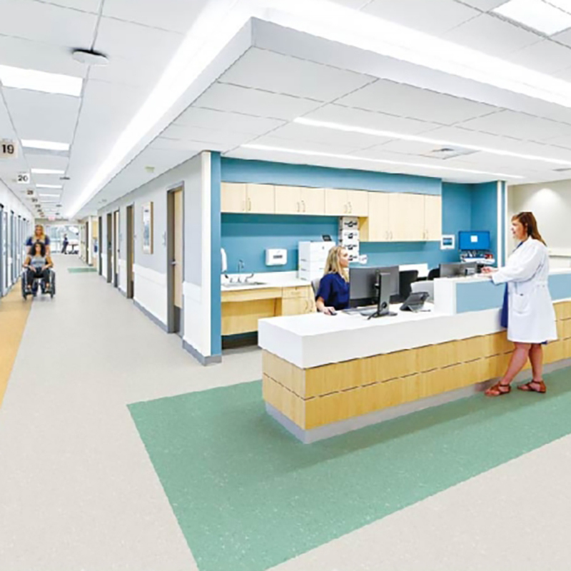 vinyl homogeneous flooring Homogeneous hospital flooring anti-static flooring
