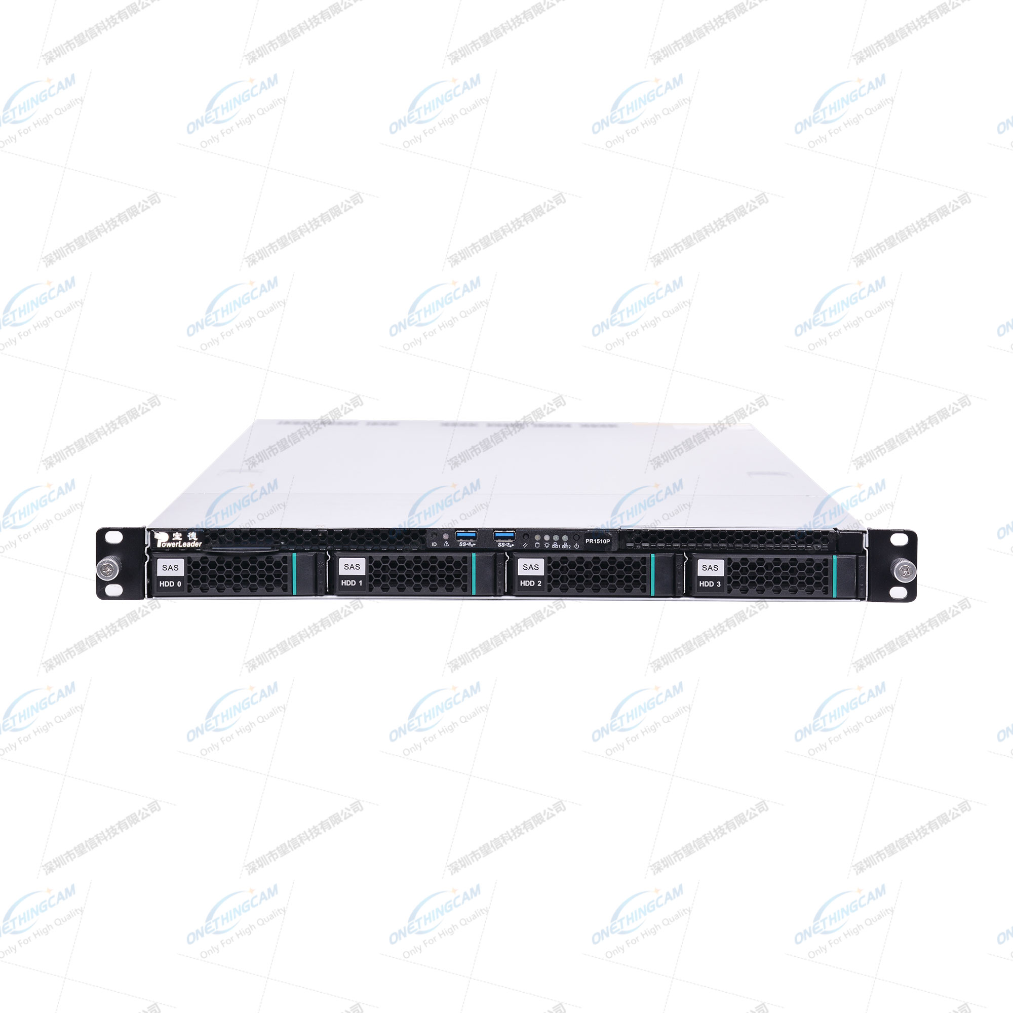 ONETHINGCAM модель 150CX-1 1U Поддержка сервера 4*2,5/3,5 дюймов HDD и 2*2,5 SSD, 1 * M.2 SSD Стандарт 600 Вт Серверная мощность