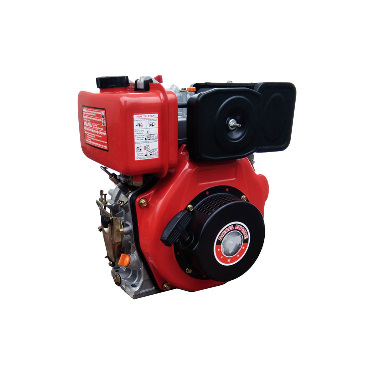 2022 Новое поступление красный топливный эффективный 5HP 296cc двигатель дизельного двигателя 178F для насоса