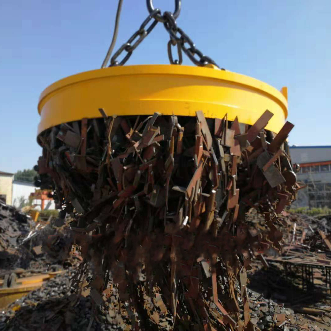 Хорошая цена, серия MW5, стальной лом, электромагнитный подъемник, Круглый подъемный магнит для крана