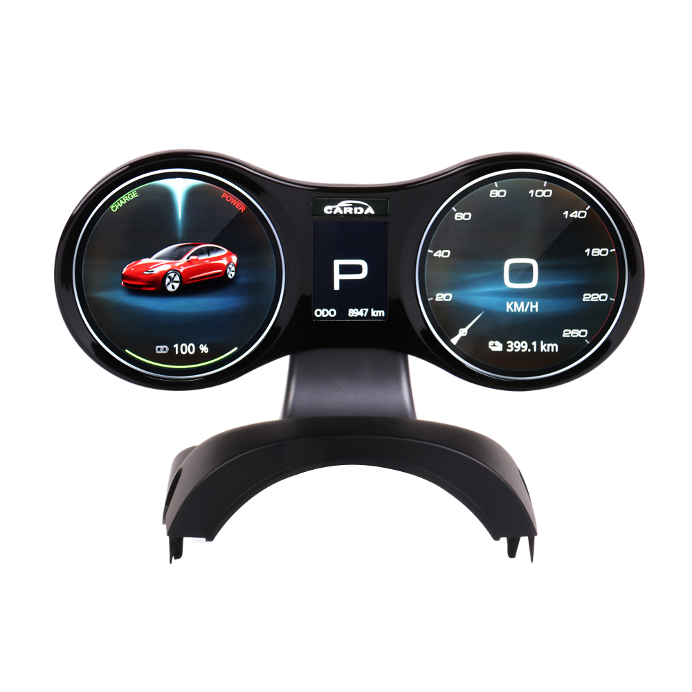For Tesla Model 3 Model Y Lcd Instrument Panel With Hud Head Up Display Original Car Agreement Non-Destructive Installation