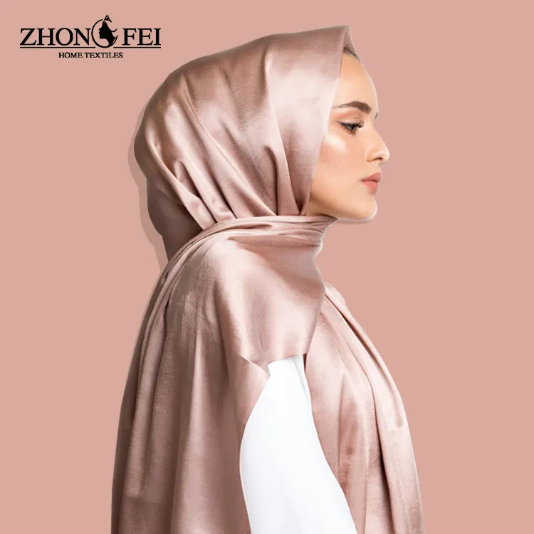Hot selling cooling 100% bamboo hijabs Scarf Custom printing woman Muslim Hijab Long Scarf