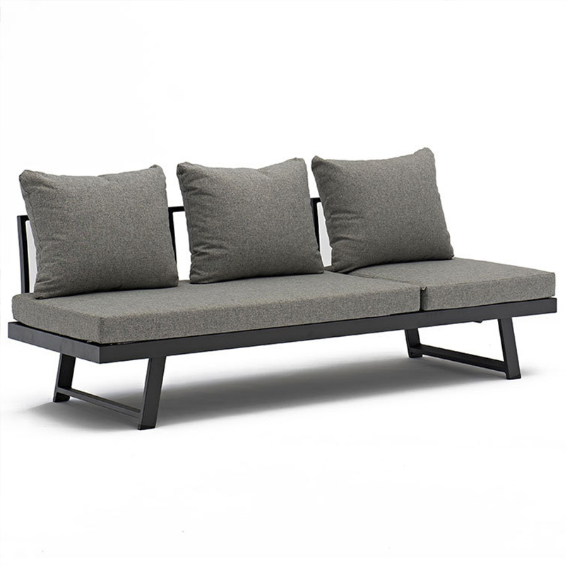 Outdoor Sofa Sets Furniture Garden Full Aluminum Adjustable Outdoor Sectional Sofa Set