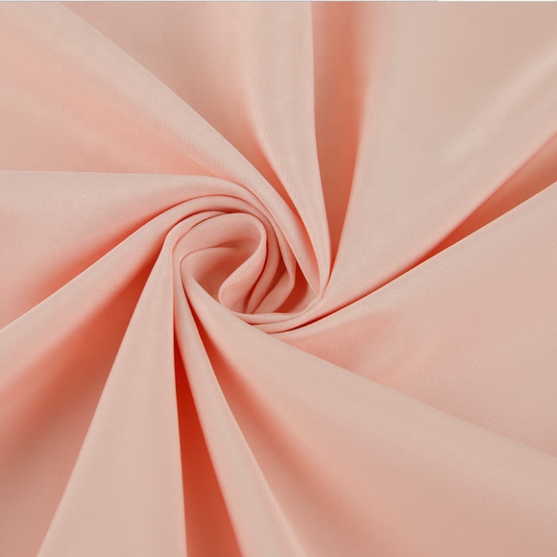 240T polyester pongee fabric plain solid pongee fabric for suits