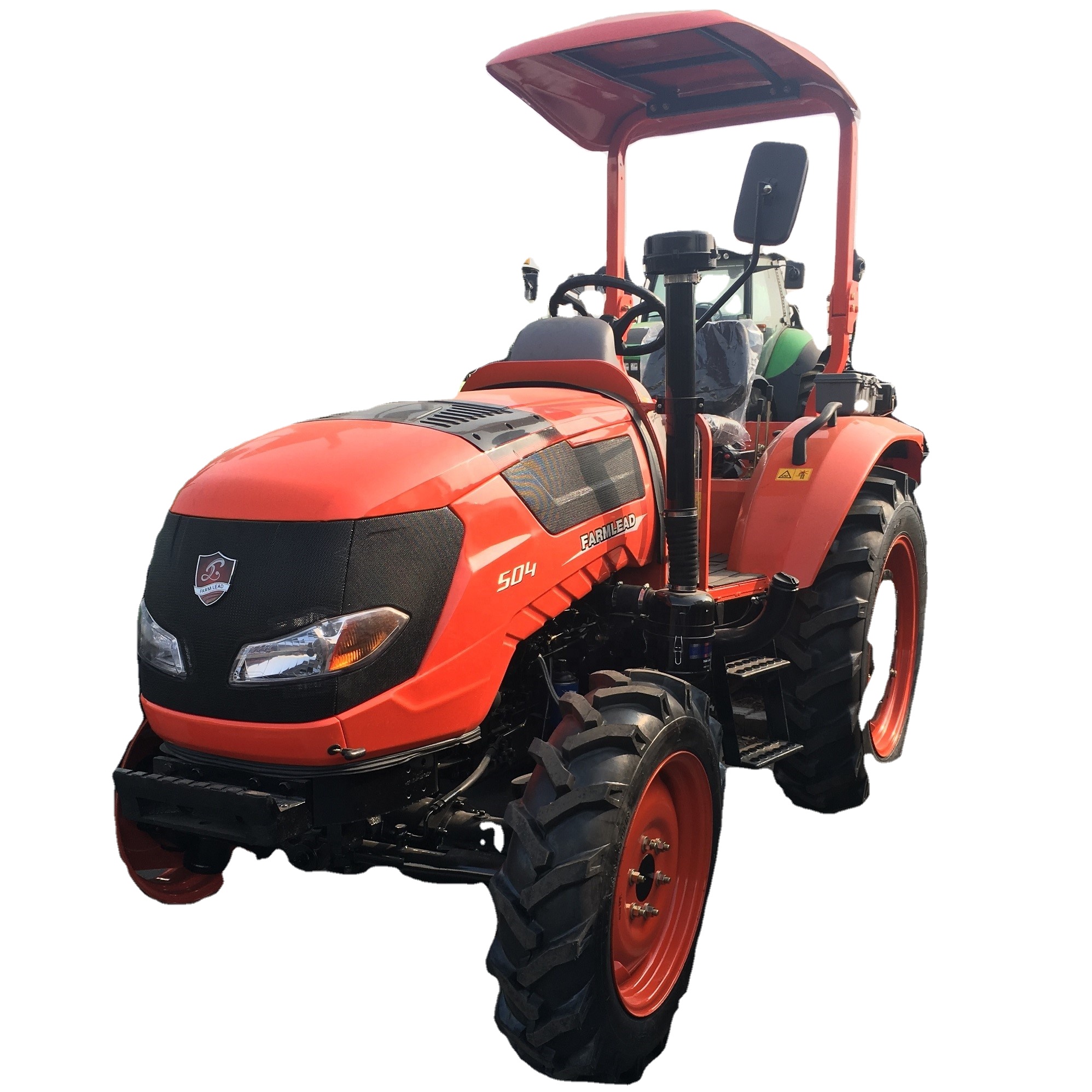 Четырехколесный трактор FL504 Farmlead, трактор 4*4, мини-трактор 50 л.с.