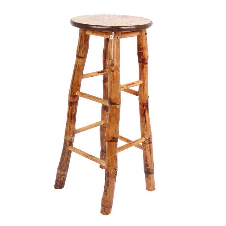 Bamboo Bar Stool Chair Restaurant bamboo dining tables and bamboo dining chairs