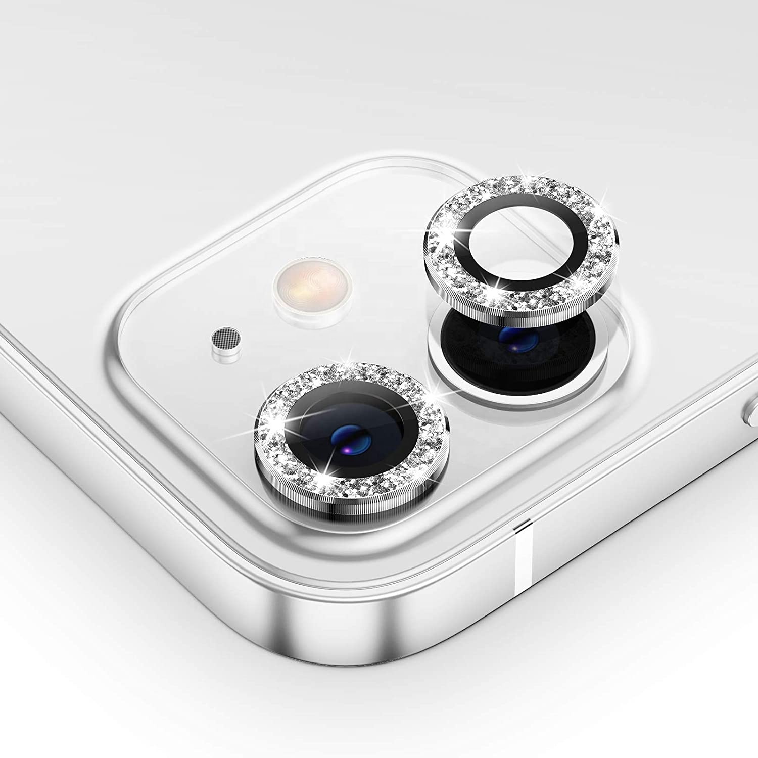 Блестящая Защитная пленка для объектива камеры для iPhone 12 Mini/iPhone 11
