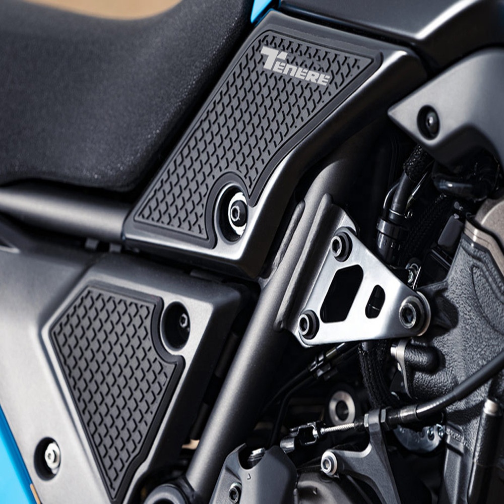 Для Tenere 700 XTZ 700 мотоциклетные Нескользящие боковые наклейки на топливный бак водостойкая прокладка резиновая наклейка 2019 2020
