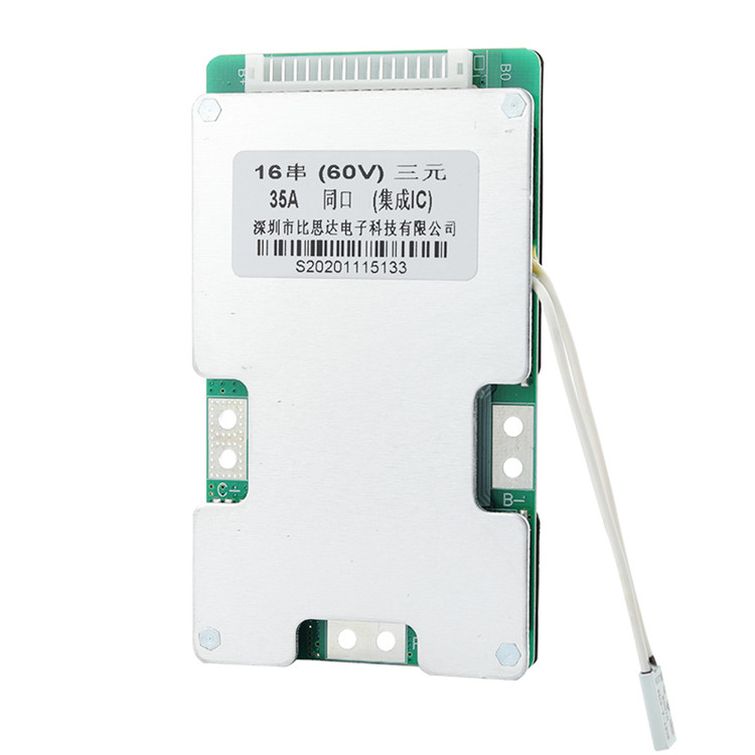 16S 60V 10A/20A/30A/40A voltage equalization lithium battery protection board BMS For E-Bike battery