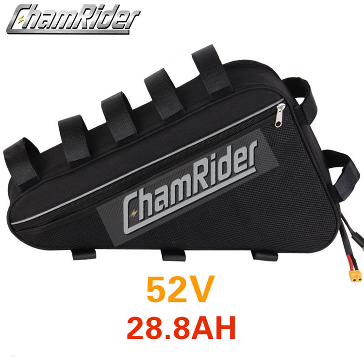 Оригинальный 52V аккумулятор 52V28.8AH ebike аккумулятор 40AH треугольная батарея большой емкости 250W-1500W Супер мощный 21700 Bafang