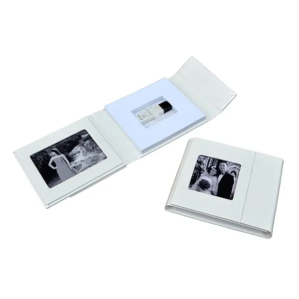 Wedding Leather USB Stick Packaging Album Folio