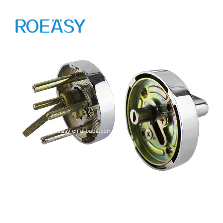 Roeasy # D105CP-CK высокий уровень безопасности круглый засов-Двусторонняя цилиндрической формы; Сезон зима с накатанной головкой цилиндр поворота