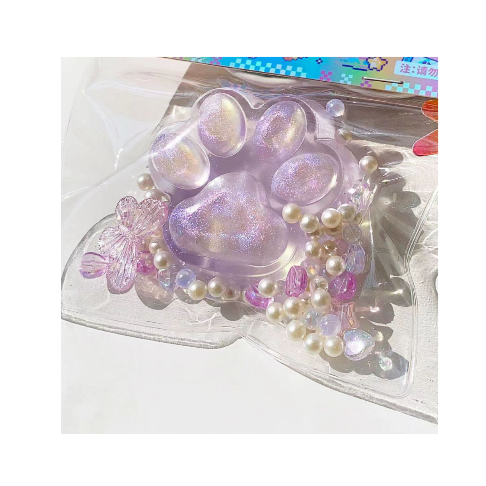 handmade Soft TPR Squeeze Toys taba squishy Relief Cat Paw Fidget Toy For Kids Birthday Christmas Gifts Squeeze Toys