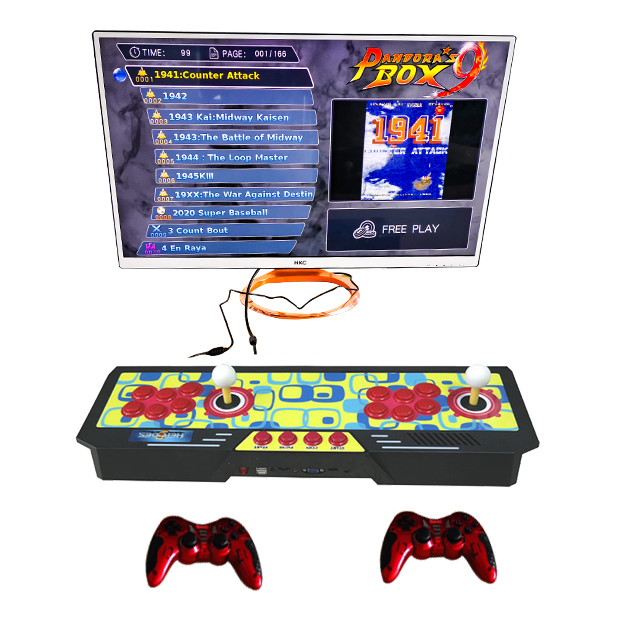 Pandora box 10 аркадная игра портативная игровая консоль 3188 в 1 ретро классическая коробка Pandora 9 3D Джойстик для продажи