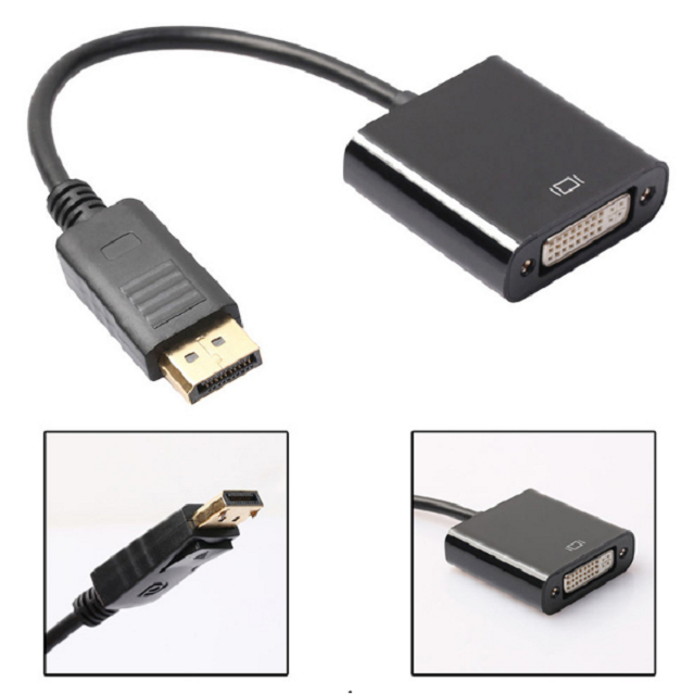 Адаптер Displayport Male-DVI Female