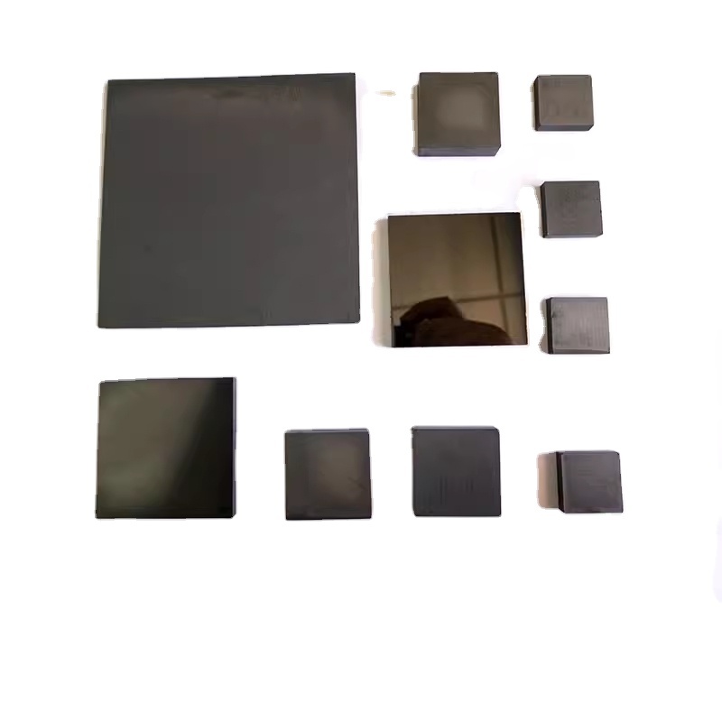 Pressureless Silicon Carbide Ceramic SiC Ceramic Plate 100/150, Wear-resistant Thermal Conductive Substrate