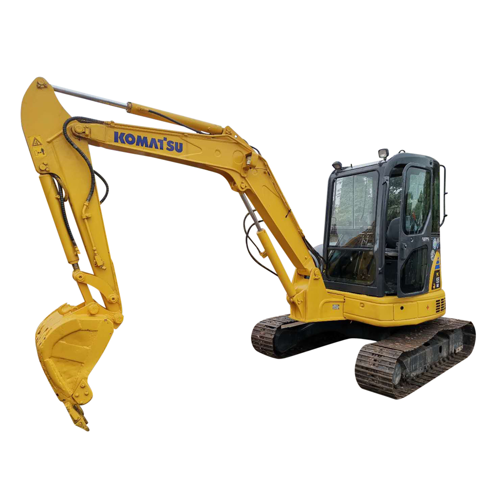 5-тонный оригинальный японский мини-экскаватор komatsu pc55mr