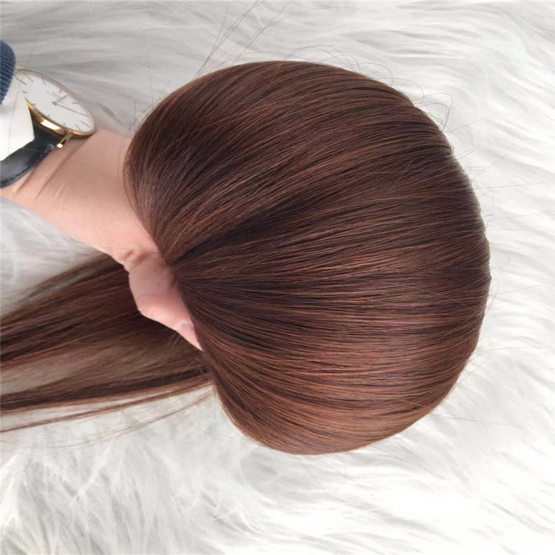 Оптовая продажа 100% натуральные волосы Remy для наращивания на ленте, двухсторонние русские бесшовные человеческие волосы
