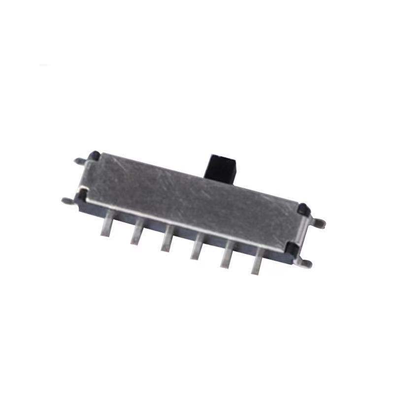 Factory direct sales temperature resistant 10-pin toggle switch micro four-speed patch toggle horizontal 4-speed slide switch