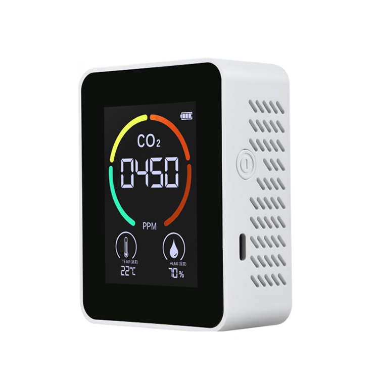 Electric Sensor Pm2.5 . Cylinder Smart Meter Ndir Alarm Flue Gas Analyzer China Co2 Air Quality Monitor