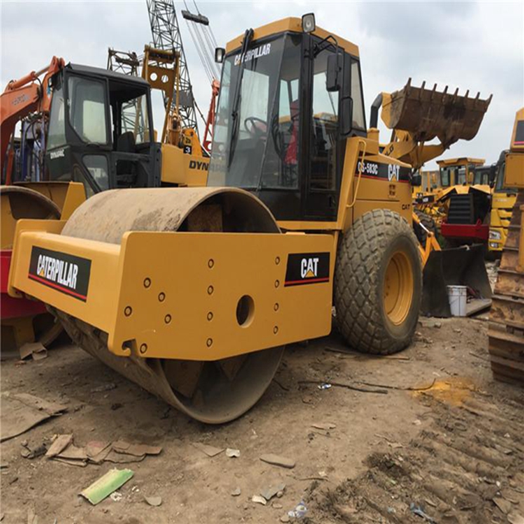 Горячая Распродажа, Япония, cat roller, б/у уплотнитель Cat CS-583C Road Roller