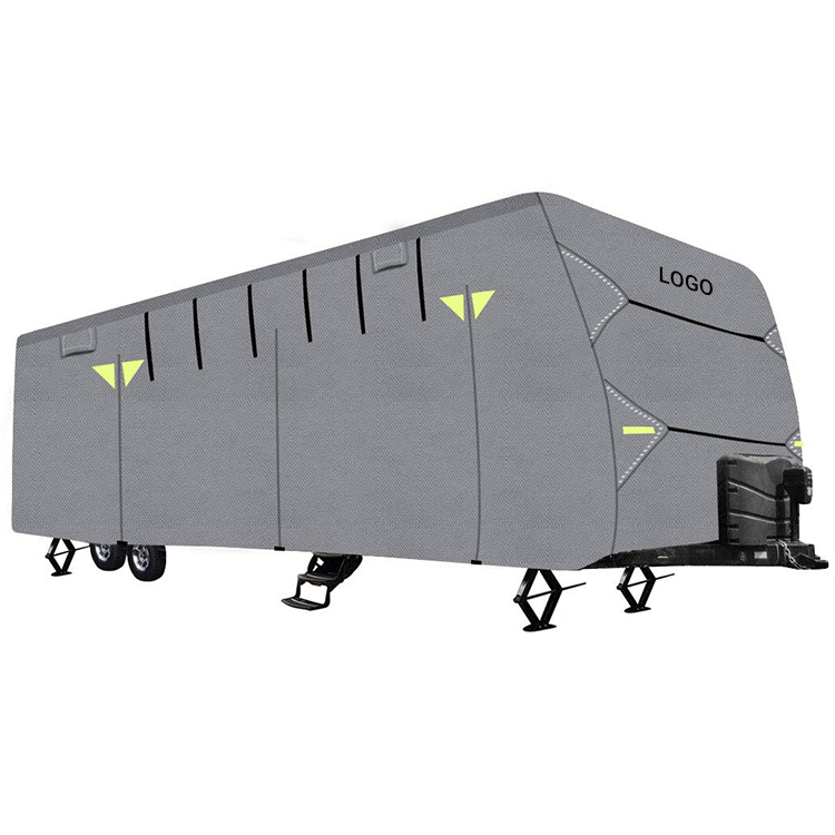High Quality Fireproof Popular Unity Small Box Travel Trailer Caravan RV Cover