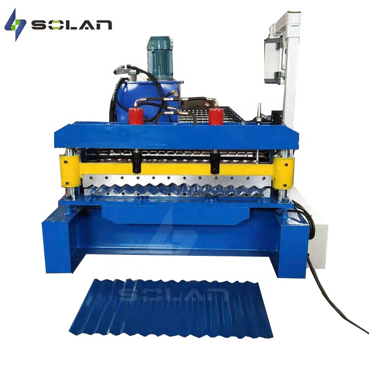 High Productivity High-quality Good Performance Corrugate Panel Roll Forming Machine For Building Material Machinery