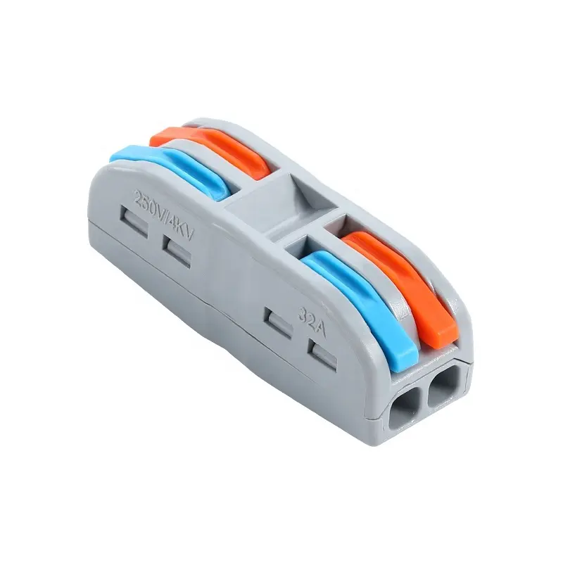 spl-2 electric led connector 2 pin 3pin 4pin 5pin cable connector 222  push fast wire connectors