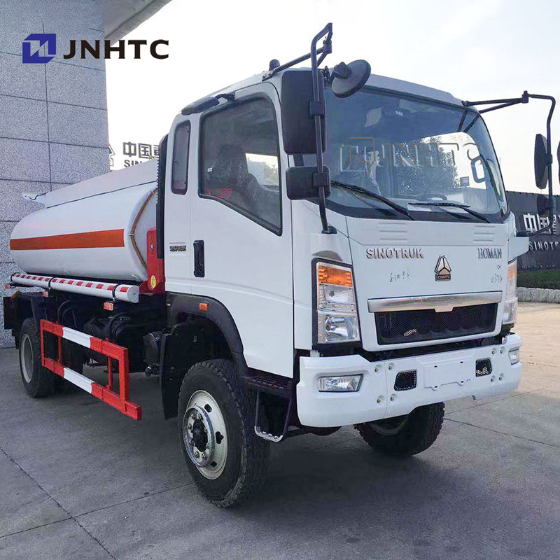 Sinotruk New HOMAN H3 5cbm литровый топливный бак 4*2 дизельный топливный танкер для продажи