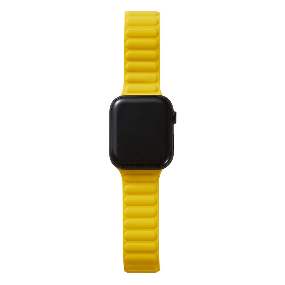 2021 новый дизайн сильная Магнитная силиконовая Петля Замена для Apple Watch ремешок 38 40 42 44 мм для Iwatch 5 4 3 2 1
