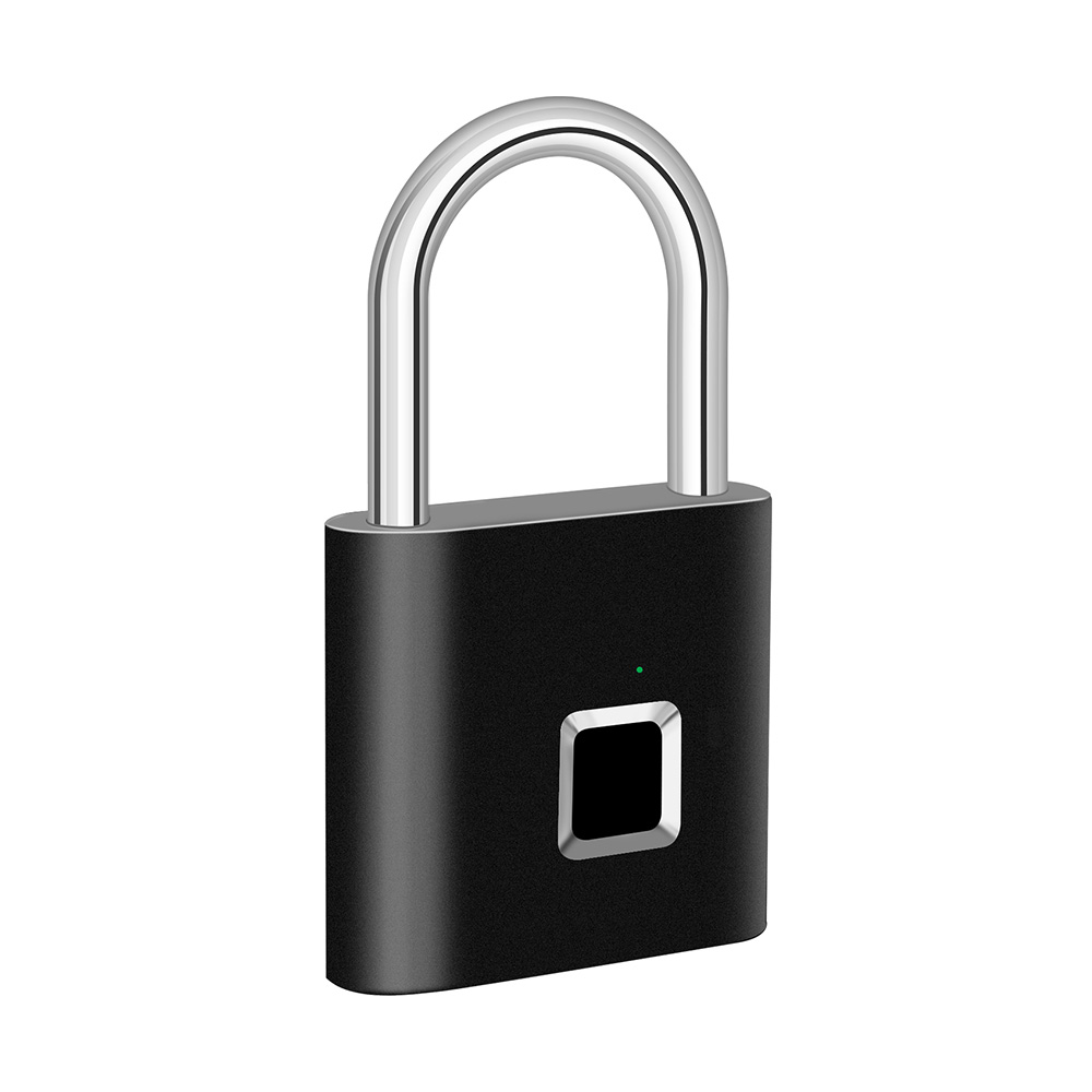 Nice KERUI водонепроницаемый портативный USB-зарядка цинковый сплав металлический Смарт-замок со сканером отпечатков пальцев замок для безопасности
