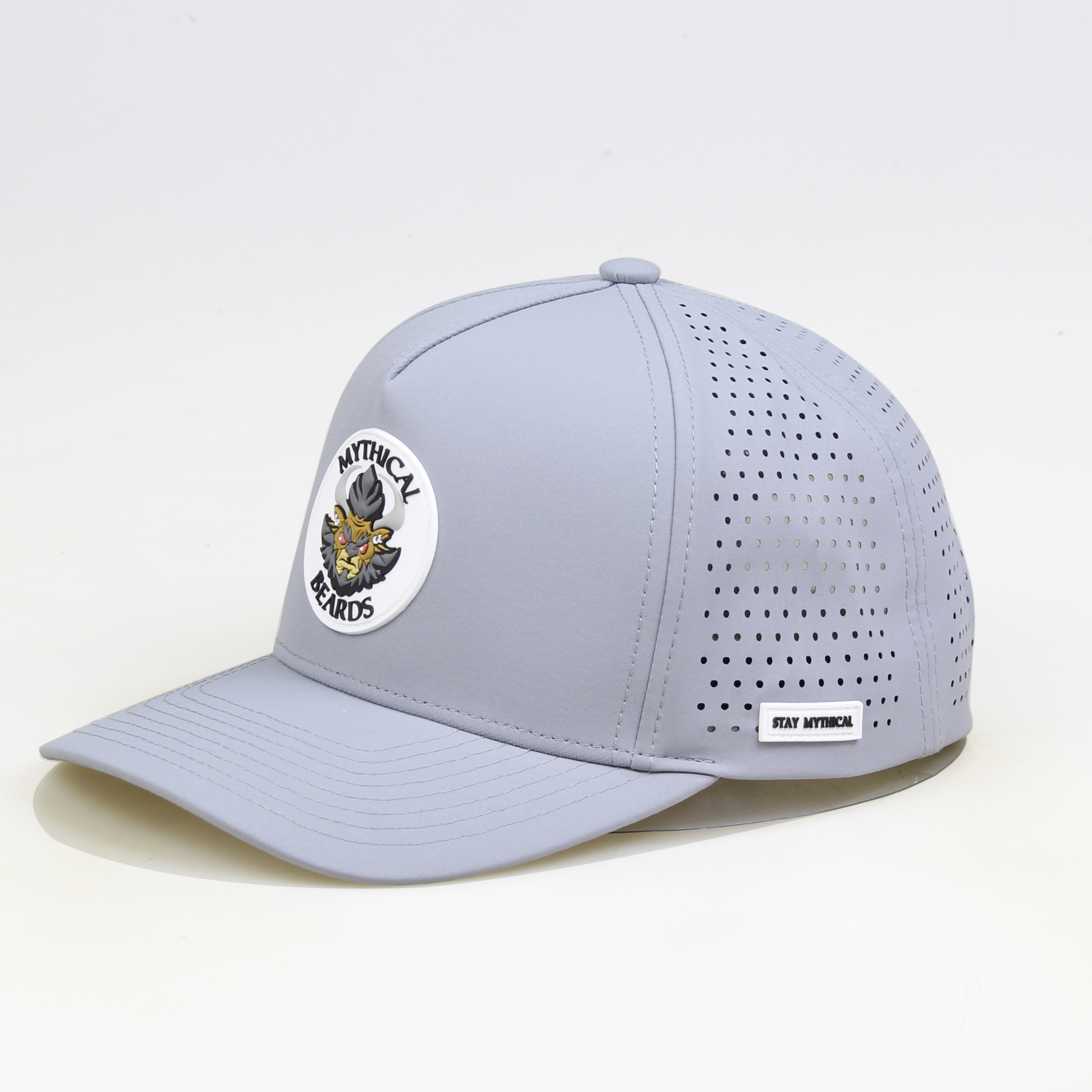 waterproof perforated sports caps outdoor sports baseball caps 5 panel hats sports caps for men with pvc logo
