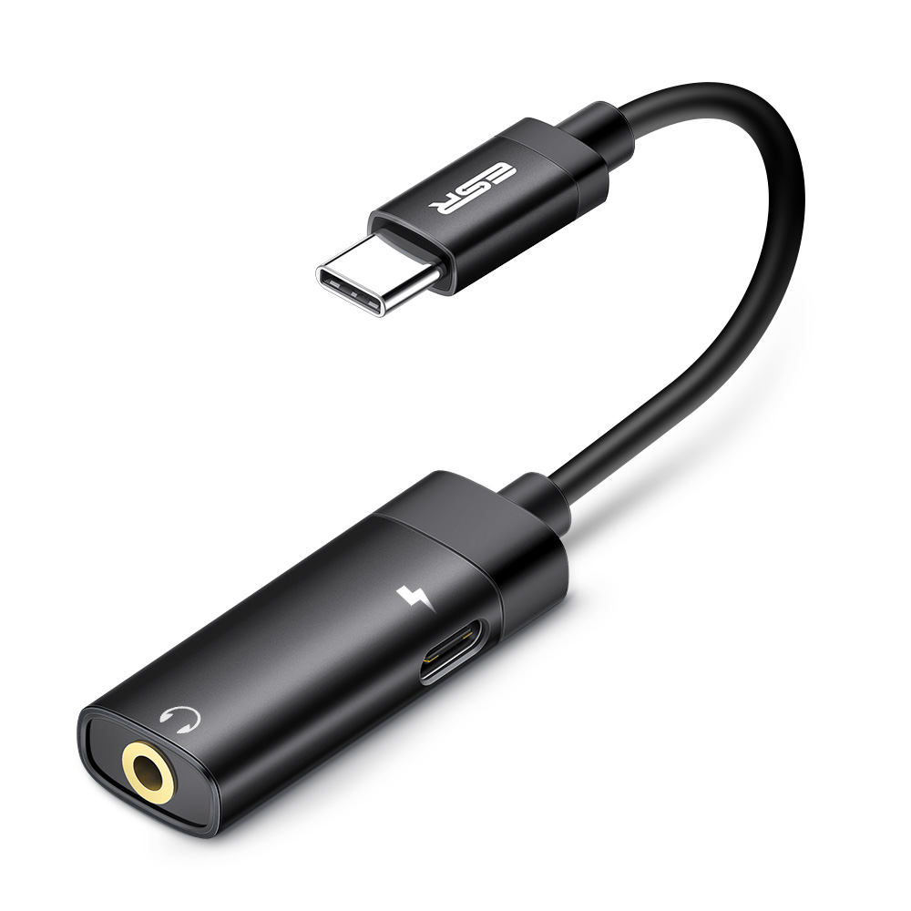 Адаптер для наушников ESR 2 в 1 USB-C PD