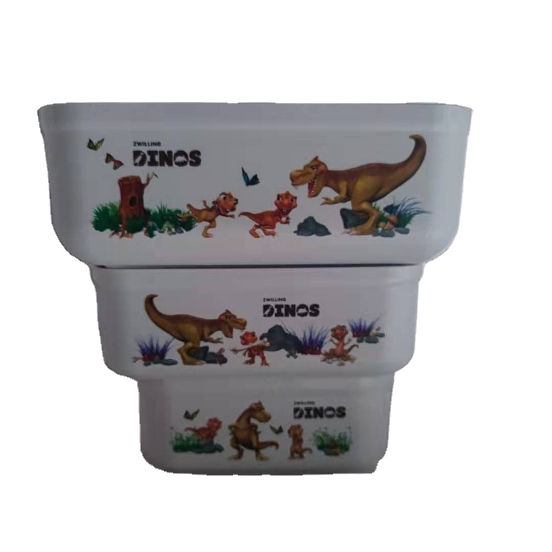 Customizable pattern heat transfer film for plastic food-grade healthy lunch box