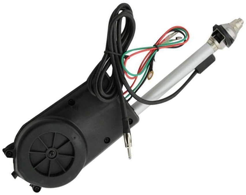 Universal 12V Car Automatic Antenna Aerial Kit Auto AM & FM Radio Electric Power Mast Aerial