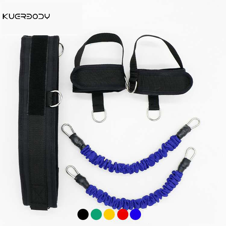 Sports Fitness Resistance Bands Stretching Strap Set for Leg Arm Exercises Training Equipment