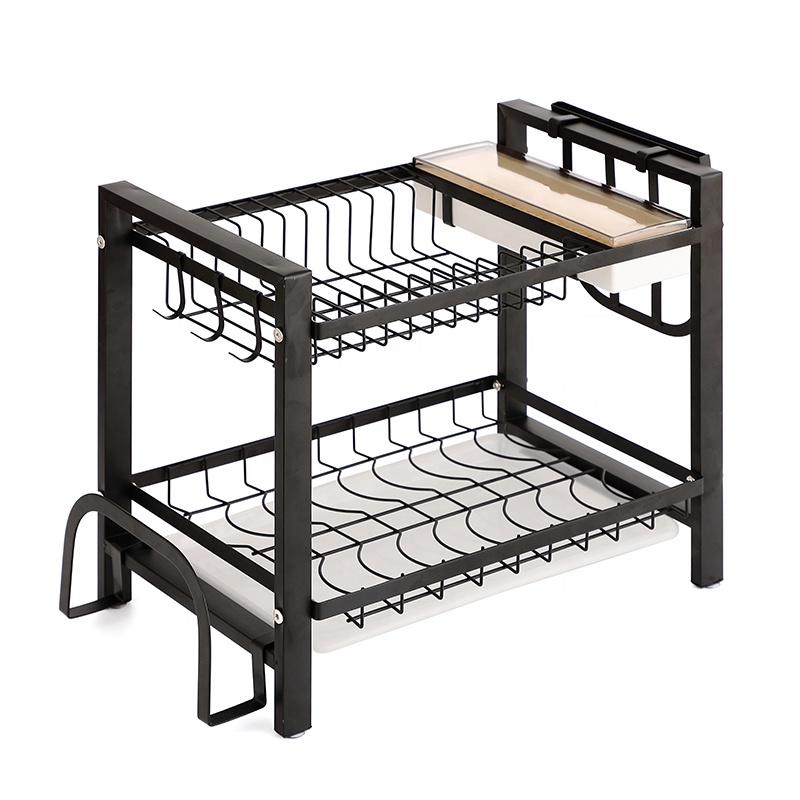 2021 Hot Popular New Design Multipurpose Roll-up Dish Drying Rack Kitchen Organizer Rack Over The Sink Dish Drying Rack