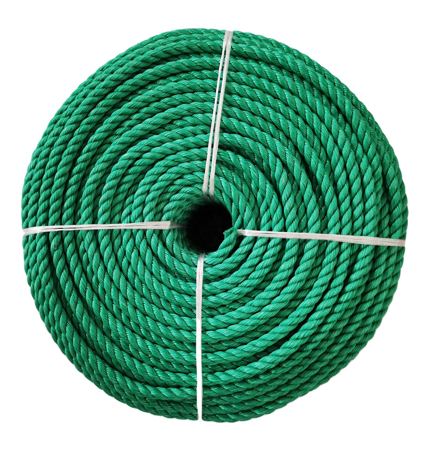 high duty 3 strand polypropylene monofilament twisted rope mooring rope