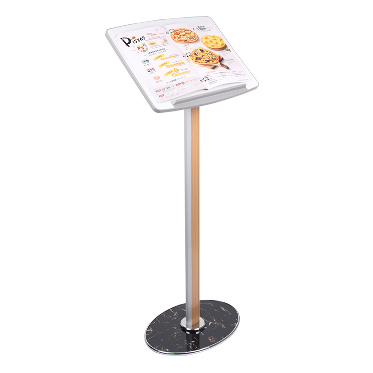 Acrylic Top Fashion Style Metal Menu Holder for Wholesale