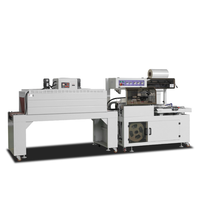 Automatic shrink tunnel l sealer heat shrink wrap machine automatic pof heat shrinkable film thermal shrink wrapping machine