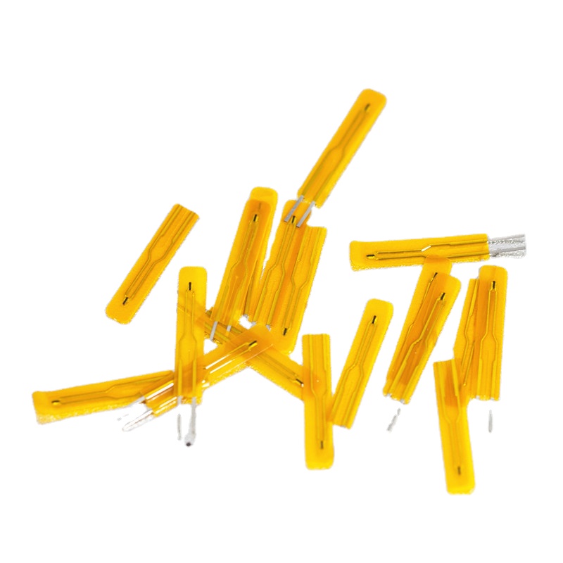 Fast response 10k 3950 with 1% tolerance thin film thermistor 25mm lead length