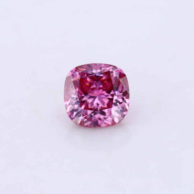 starsgem color electroplating loose moissanite gems fancy shape pink moissanite