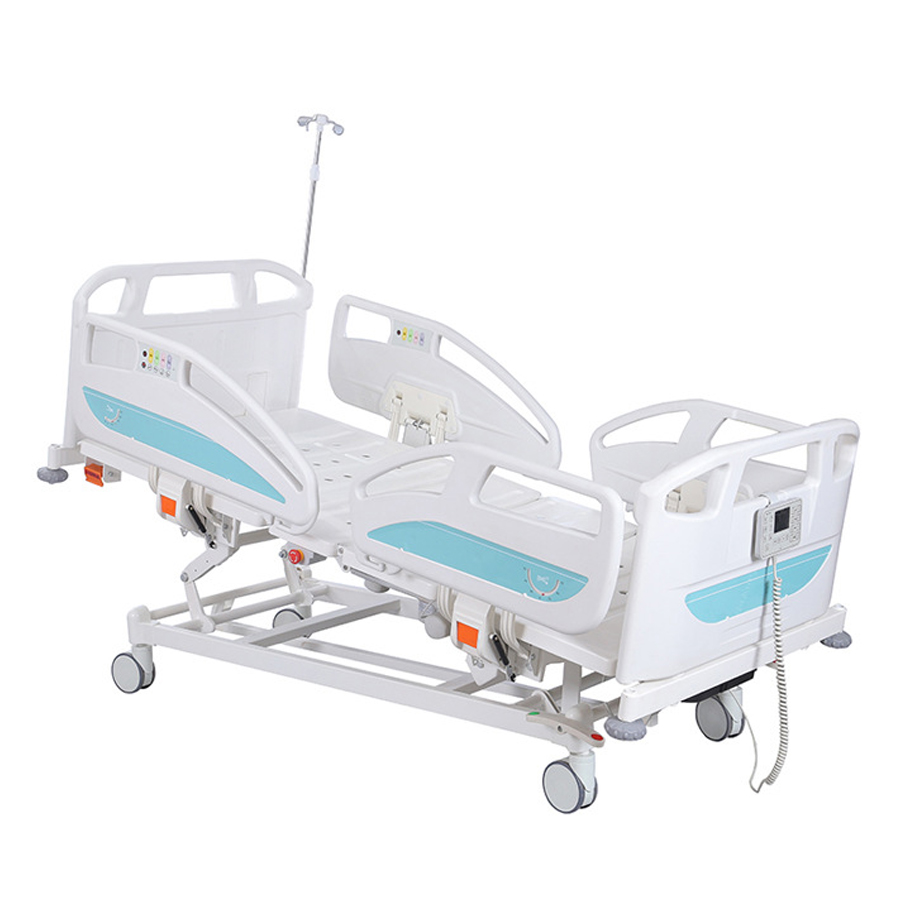 Wholesale Electric Nursing Bed ICU Bed with 8cm mattress Hospital bed Medical furniture for Home Care