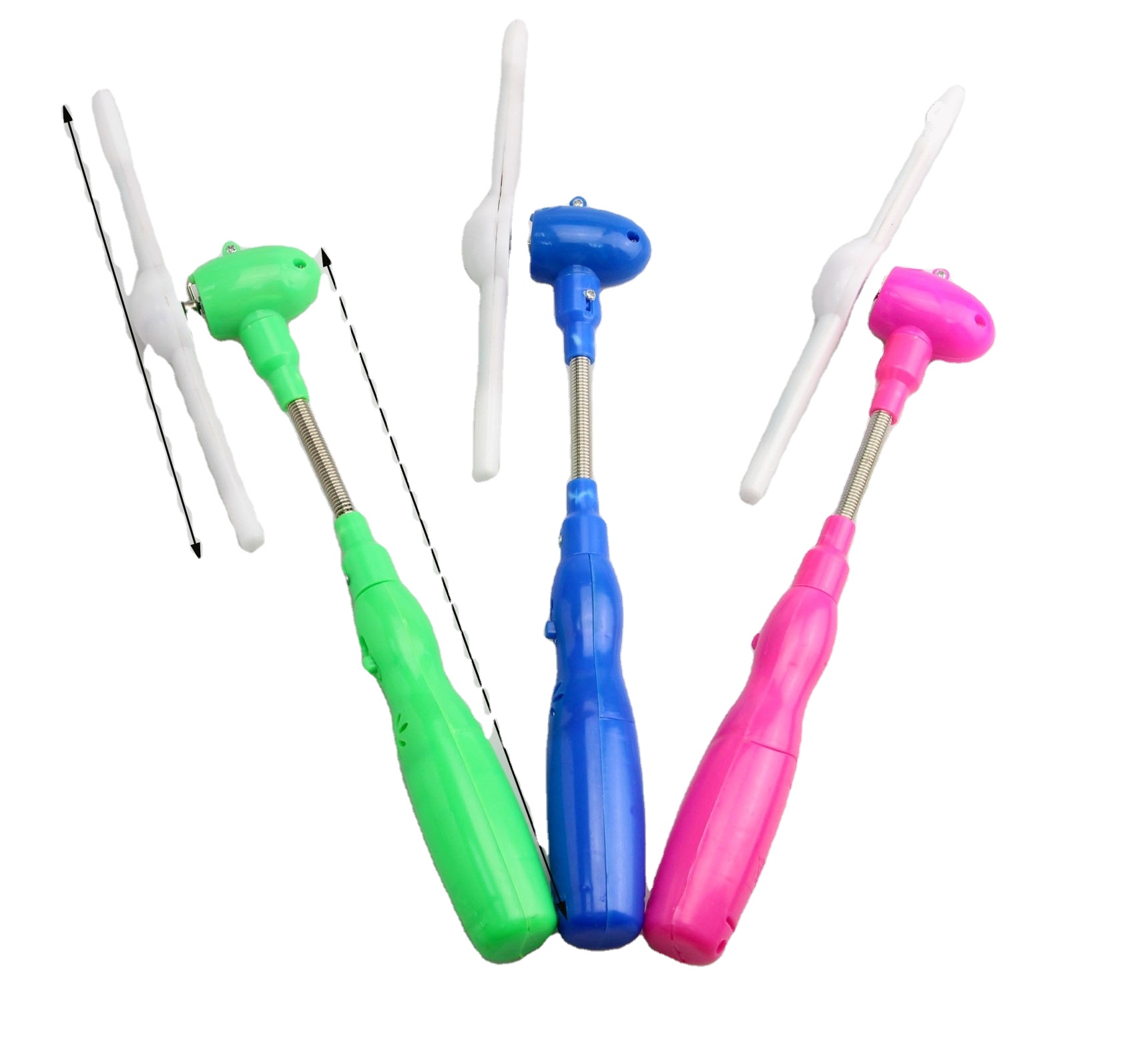 Colorful Birthday Party Favor LED Flashing Windmill Light Up Toys